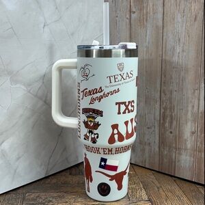 Officially Licensed University of Texas Longhorns Game Day Spirit 40 oz Tumbler